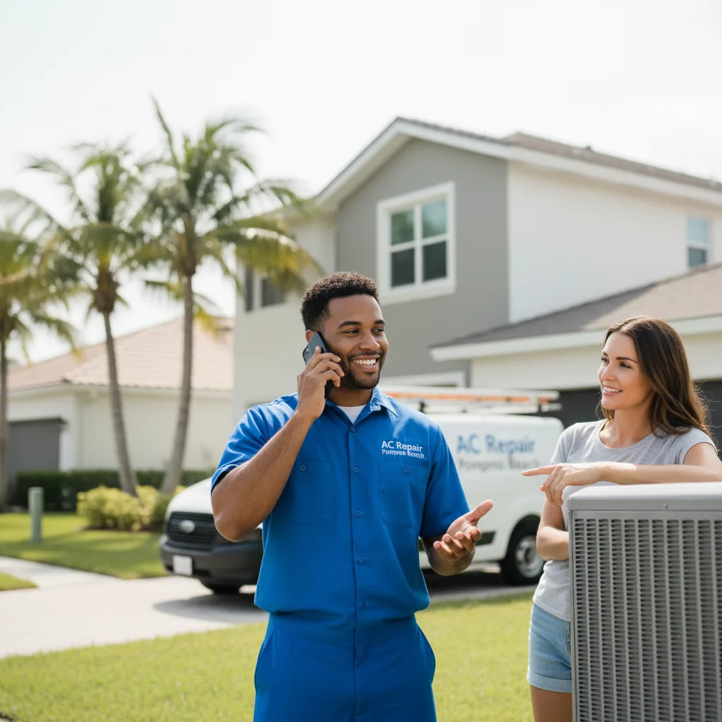 AC Repair Pompano Beach customer support in Orange Grove